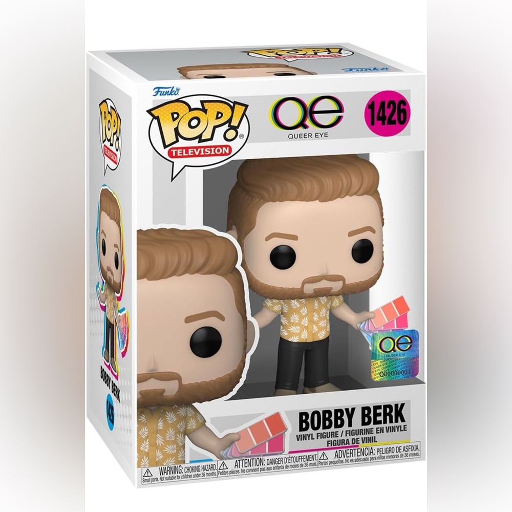 Funko Pop! TV: Queer Eye - Bobby Berk - Collectable Vinyl Figure